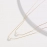 316L Stainless Steel New Fashion Fine Jewelry 2 Layer Natural Freshwater Pearl Charms Chain Choker Necklaces 